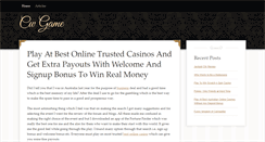 Desktop Screenshot of cwgame.net